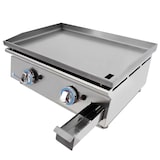 thumbnail of Plancha a gas profesional LUX WORLDMAI de 60 cm en acero laminado para hostelería. Plancha INOX para cocina industrial de bar y restaurante.