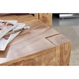 thumbnail of Holz Satztisch Set ``Nako``: 3-teilig, Landhaus-Stil, Massivholz, platzsparend, 45x50x36 cm, 37x38x30 cm, 30x25x25 cm. Beige | Kadima Design