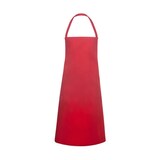 thumbnail of Basic Bib Apron Pinafore: One Size / Red
