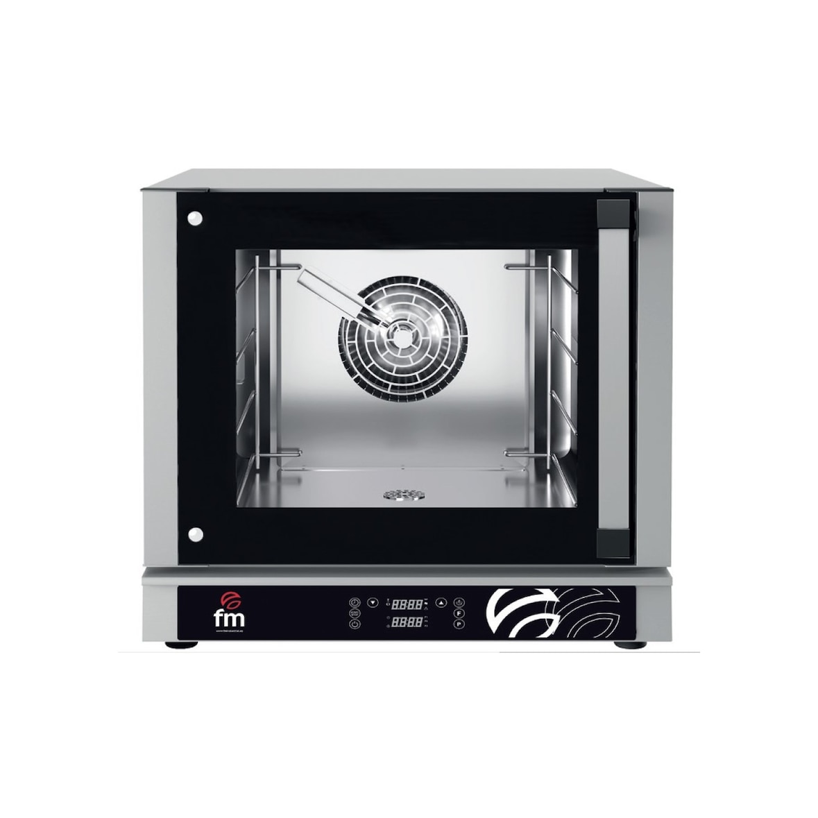 Horno Eléctrico de Convección Digital para 4 Bandejas 430x340 Apertura Lateral RXDL 384