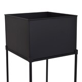 thumbnail of LOFT42 Flora Plantenbak vierkant - Metaal - Zwart