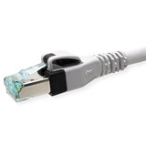 thumbnail of EasyLan DualBoot PushPull IP20 Patchkabel, Cat.6A (Class EA), S/FTP, grau, 10 m