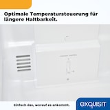 thumbnail of Exquisit Kühl-Gefrierkombination KGC265-70-NF-040C weiss | 253 L Volumen | Kühl Gefrierkombination No-frost | Türanschlag wechselbar