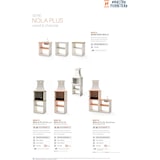 thumbnail of MF - Nola Plus Side Vorgefertigter gemauerter Grill mit Spüle (Weiß, Orange - 141x47x221 cm) REF: M00141 - Verwendung im Außenbereich