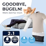 thumbnail of CLEANmaxx Bügler mit Timerfunktion  für Hemden & Blusen - silber/schwarz