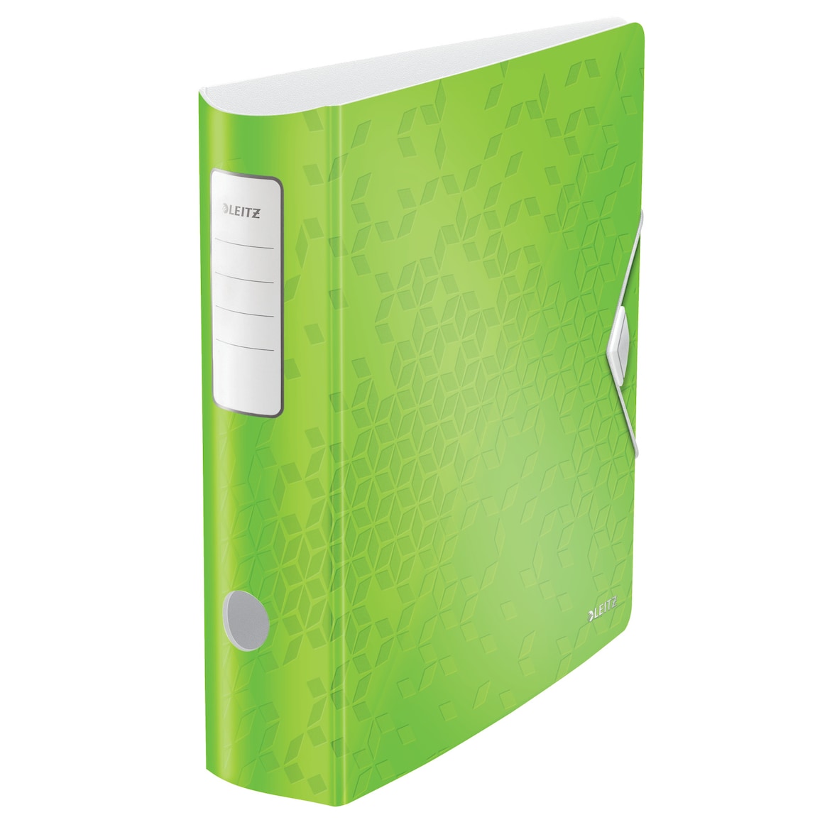 Lot de 10 Classeur à levier Active 180° Wow A4 Maxi, dos de 80, fermeture à élastique, coloris vert
