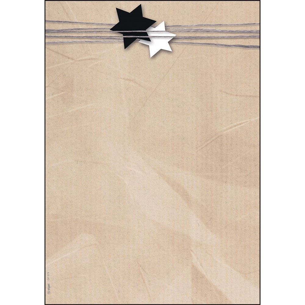 SIGEL Christmas Wrapping Verpackungsart mit Menge 1 Pack = 100 Blatt