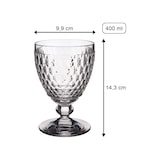 thumbnail of Villeroy & Boch Boston Coloured Wasserglas 400 ml smoke 4er Set