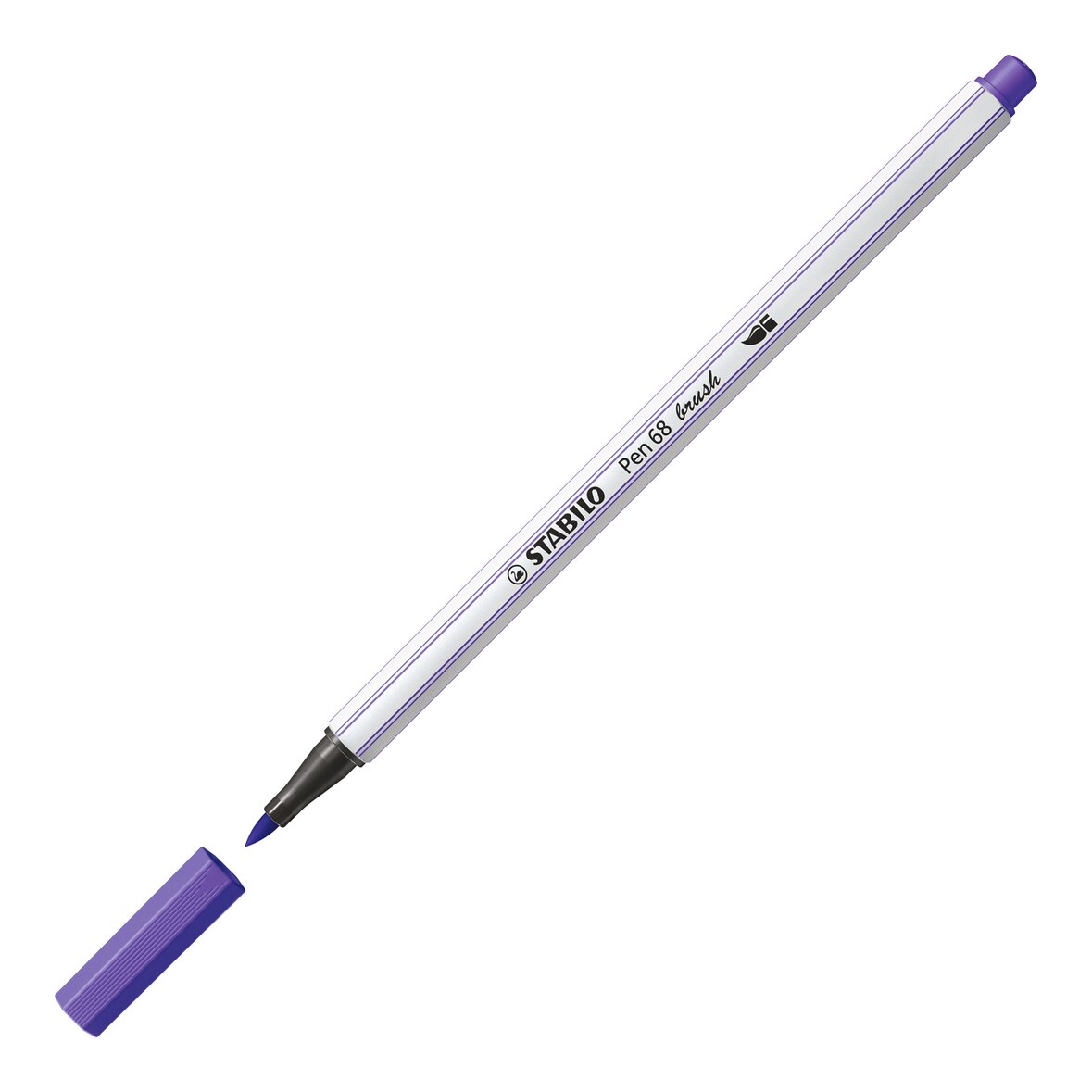 STABILO feutre pinceau Pen 68 brush violet
