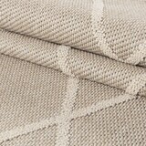 thumbnail of Teppich Outdoor Boho Wetterfest Waschbar Strapazierfähig Balkon Terrasse Küche OEKO-TEX Beige 80x150 cm – CORTINA von Kadima Design