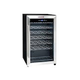 thumbnail of Cantinetta frigo per vino La Sommelière da 34 bottiglie, 37 dB, nera con porta in acciaio inox, classe energetica G LS34A