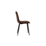 thumbnail of Lea - Brauner Kunstlederstuhl 4-tlg