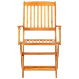 thumbnail of HELLOSHOP26 - Mueble comedor exterior plegable 5 piezas madera maciza de acacia 02_0014708