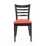 thumbnail of Gastro Stuhl Hugo | Rot | gepolsterter Holzstuhl | Bistrostuhl | Restaurantstuhl