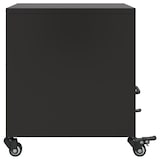 thumbnail of Tables de chevet 2 pcs noir 36x39x43,5 cm acier – Modèle Arête