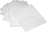 thumbnail of Brotex® Dry Soft 70, Airlaid Wischtücher einseitig geprägt, weiß, 87,5 % Zellstoff, 12,5 % VAT-Binder, ca. 30x38 cm, 24x25=600 Tücher