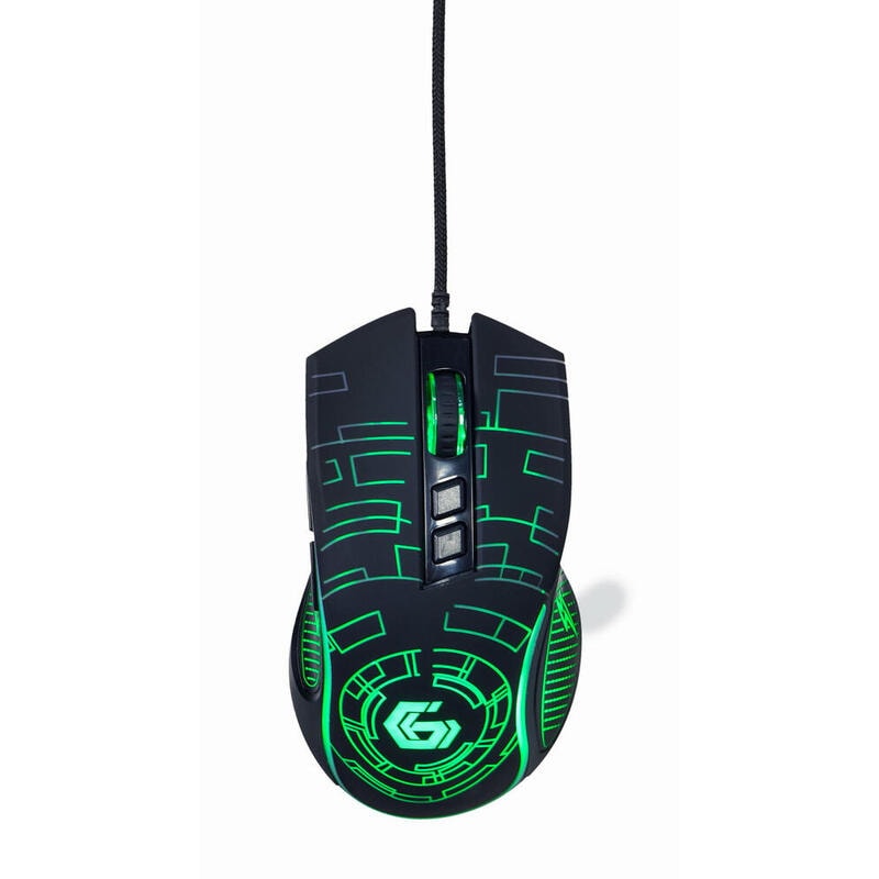 Mouse da gioco Usb Led, 1200-3600 Dpi, 7 pulsanti