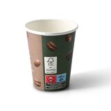 thumbnail of BIOZOYG Pappbecher Bedruckt 100 Stück 200 ml / 8 oz, Ø 80 mm, weiß - Kaffeebecher to Go - Pappe beschichtet mit PE - Trinkbecher/Einweg