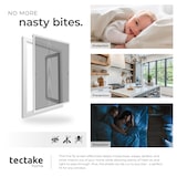 thumbnail of tectake Moustiquaire avec cadre en aluminium pour fenêtres - 130 x 150 cm blanc