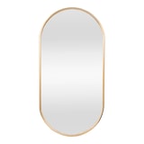 thumbnail of Helloshop26 - Miroir mural ovale 40 x 80 cm doré 03_0007955