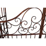 thumbnail of DanDiBo Rosenbogen mit Tür Tor aus Metall 120853 Rundbogen Antik Torbogen Gartentor Rankhilfe Schmiedeeisen