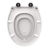 thumbnail of Helma Duroplast WC-Sitz FAMILY WHITE, mit Absenkautomatik und Schnellverschluss