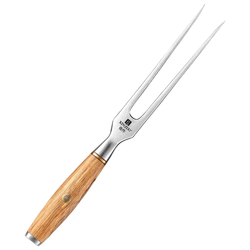 XinZuo - Fourchette à viande en acier inoxydable - Série B37 Lan