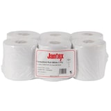thumbnail of Jantex Handtuchrollen für Innenabrollung | weiß | 2-lagig | 6 Rollen