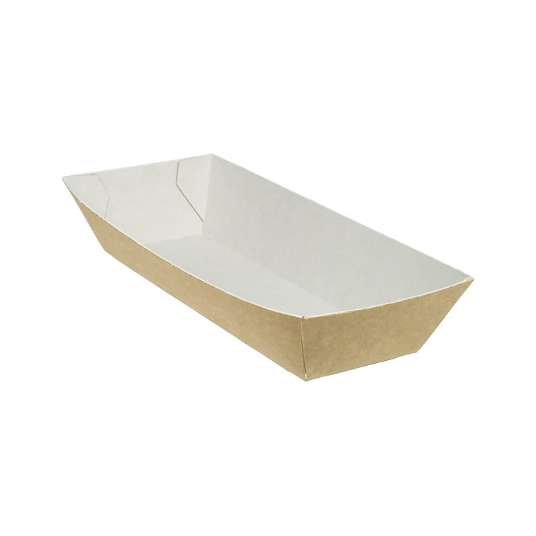 MONOUSO - Vaschetta Kraft Hot Dog 17,0x5,5x3,8cm (1000 Pezzi)