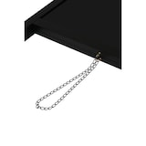 thumbnail of METRO PROFESSIONAL Kundenstopper, Kiefernholz/Metall, 55 x 56 x 82 cm, schwarz