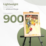 thumbnail of Dayshake Schildersezel - Verstelbaar & Inklapbaar - Ezel Incl. Opberghoes - Tafelezel / Veldezel voor Volwassenen en Kinderen - Zwart