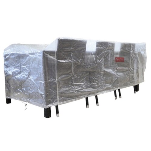 Abdeckplane Palermo 3,2 x 1,3 x 0,80 m - transparent