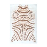 thumbnail of Priscella Animal AE 400 Elfenbein / Taupe / Weiß 160cm x 230cm