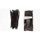 thumbnail of Gousses de vanille Bourbon d'exception de Madagascar (+ 18/21 cm), qualité "Gourmet Noire", variété Planifolia, sachet sous vide de 250 g