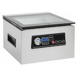 thumbnail of METRO Professional Kamer vacuümsealer GVS1200, roestvrij staal / glas, 37,2 x 44,3 x 24,9 cm, cap. 7 L, pomp 70L/min, timer, 5 functies, zilver