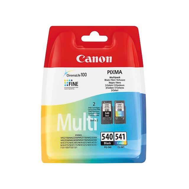 Tinten CANON PG540B+CL541C CANON MG2150 TINTE(2)BK-CL