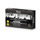 thumbnail of Masterpro -  Dubbele koekenpan 30x24x12cm van gegoten aluminium met MasterPRO antiaanbaklaag