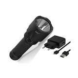 thumbnail of Lampe LED Torche à Batterie Rechargeable 2.6Ah USB / 230V 1000 Lumens Portée 280m ASLO