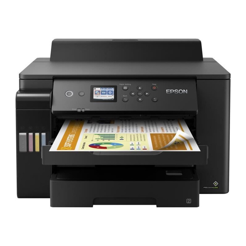 Imprimante Monofonction - Epson - Ecotank Et-16150 - Jet Dencre - A3/a4 - Couleur - Wi-fi - C11cj04401
