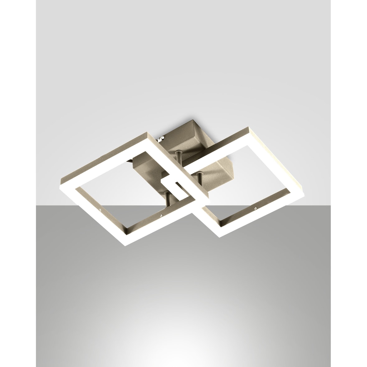 BARD moderno plafon LED 21W ouro fosco 3394-28-225 Fabas Luce