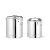 thumbnail of HENDI Isolierter tragbarer Behälter, Kitchen Line, 36L, Silber, ⌀400x(H)500mm