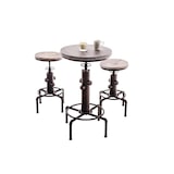 thumbnail of Tavolo alto Lumos Ø 50 cm bronzo
