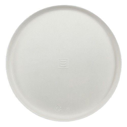 PAPSTAR 84 Teller Zuckerrohr "pure" rund Ø 16 cm · 1 cm weiss "Cella" (89995, 14x6 Stück)