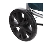 thumbnail of Chariot de courses pliable en Alu 2 Roues Grande capacité 51 L  Bleu pétrole