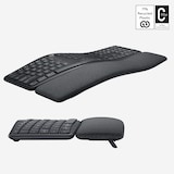 thumbnail of Logitech ergo k860 clavier rf sans fil  bluetooth us international