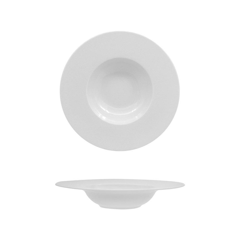 Zen Tunisie Diep Bord Ø 23 cm Wit Porselein Fenixe Pak van 6