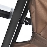 thumbnail of Outsunny Pérgola de Aluminio Gazebo Cenador 3x3m para Jardín Patio o Terraza con Techo Retráctil Tela Poliéster Resistente a Agua y UV