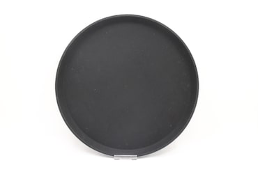 METRO PROFESSIONAL Bandeja de camarero, fibra de vidrio, Ø 36 x 2.2 cm, redonda, negra