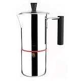thumbnail of Magefesa Nova Capri - Cafetera Italiana de 4 Tazas, Acero Inoxidable 18/10, Para Todo Tipo de Cocina, Inducción, Limpieza Fácil, Café, Moka