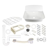 thumbnail of Haas Kunststoff Ausgussbecken `Sophia` komplett Set